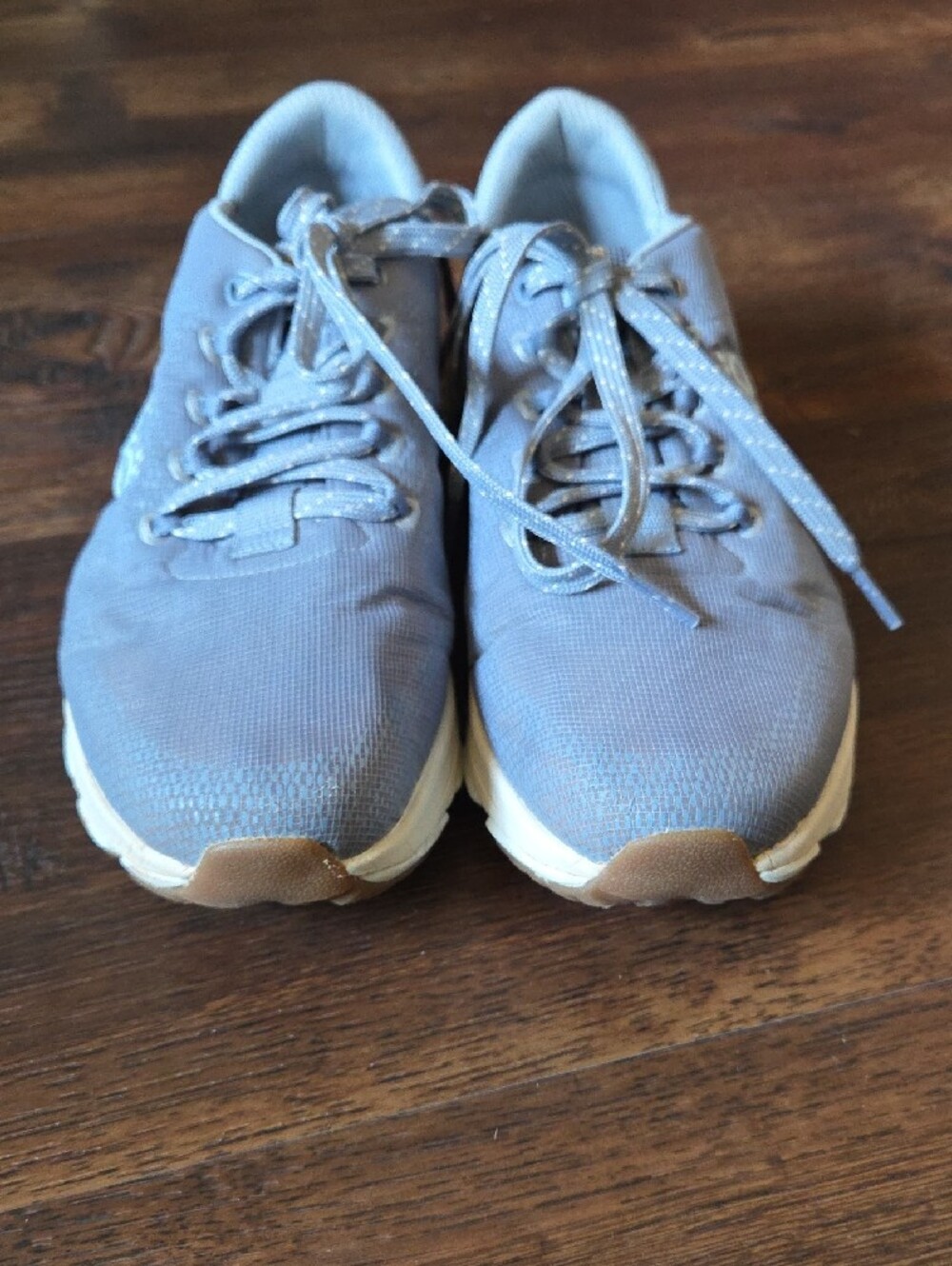 Neutral Blue Women's Trail Sneakers -Lightweight          Comfort